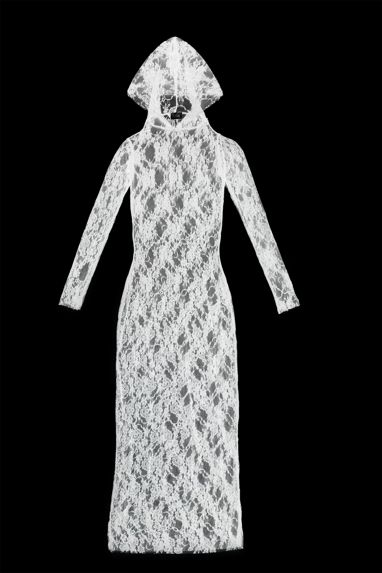 Lace Hooded Dress