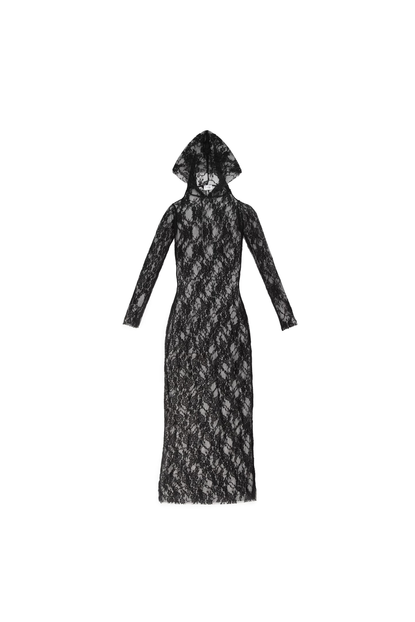 Lace Hooded Dress